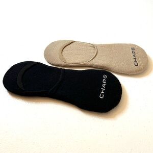 Chaps Men's Cushion Performer Liner Socks NWOT 2 Pairs